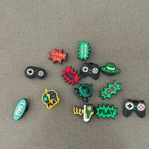 Lot of Gaming Croc Jibits